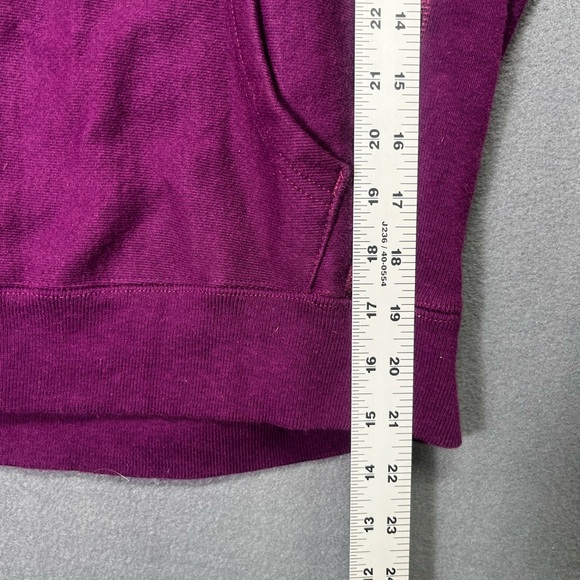 Champions Reverse Weave Hoodie Sweatshirt Mens S Purple Vintage Y2K 90s 1425 - Picture 6 of 8